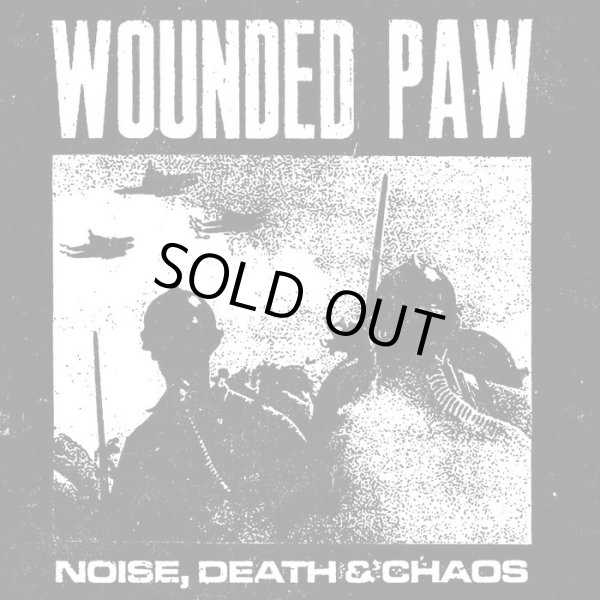 画像1: WOUNDED PAW / Noise, death & chaos (Lp) No time