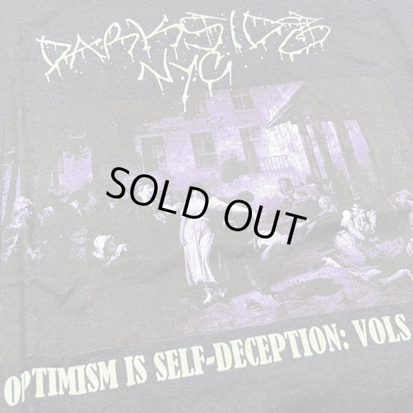 画像2:   DARKSIDE NYC / Optimism Is Self-Deception: Vols. 1 & 2 berry/wine (t-shirt) 