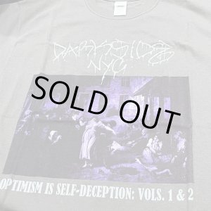 画像:   DARKSIDE NYC / Optimism Is Self-Deception: Vols. 1 & 2 gray (t-shirt)  