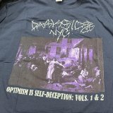 画像:   DARKSIDE NYC / Optimism Is Self-Deception: Vols. 1 & 2 navy (t-shirt) 