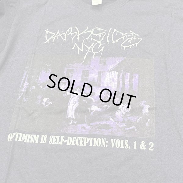 画像1:   DARKSIDE NYC / Optimism Is Self-Deception: Vols. 1 & 2 berry/wine (t-shirt) 
