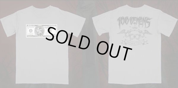 画像1: 100 DEMONS / Demons dollar Grey (t-shirt) A389