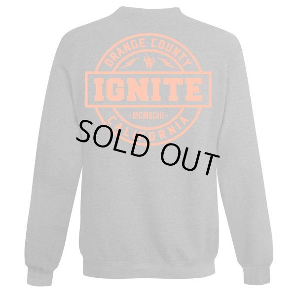 画像2:  IGNITE / Lightning (crew sweatshirt)   