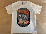 画像: ■予約商品■ LIP CREAM & OUTO / Bloody summer tour '89 white x orange (t-shirt) 
