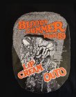 画像2: ■予約商品■ LIP CREAM & OUTO / Bloody summer tour '89 black x orange (t-shirt) 