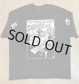 画像: LIP CREAM & OUTO / Thrash til' death black x white (t-shirt) 
