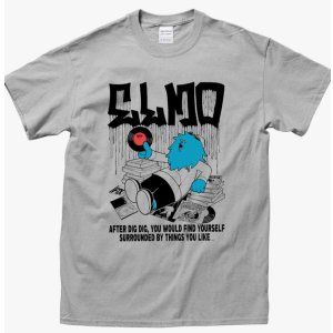 画像:   ■予約商品■ ELMO x record shop DIGDIG grey (t-shirt) 