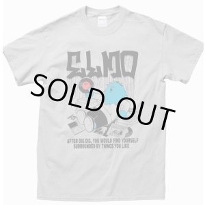 画像: ELMO x record shop DIGDIG grey (t-shirt) 