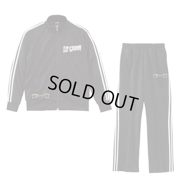 画像1: LIP CREAM / Trucker jersey set up black/white death white line