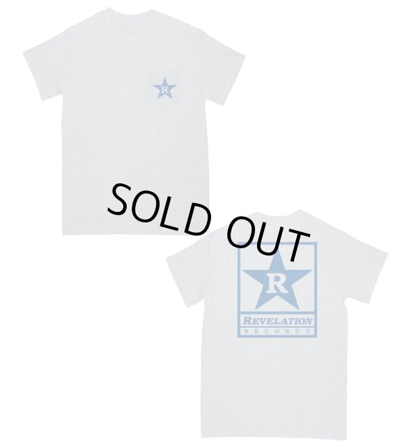 画像1: REVELATION RECORDS / Logo light steel (pocket t-Shirt) Revelation 