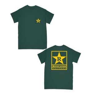 画像: REVELATION RECORDS / Logo deep forest (pocket t-Shirt) Revelation 