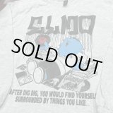 画像: ELMO x record shop DIGDIG ash gray (long sleeve shirt) 