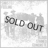 画像:  BLOOD STAINED CONCRETE, SINISTER FEELING / Split (7ep) Delayed gratification
