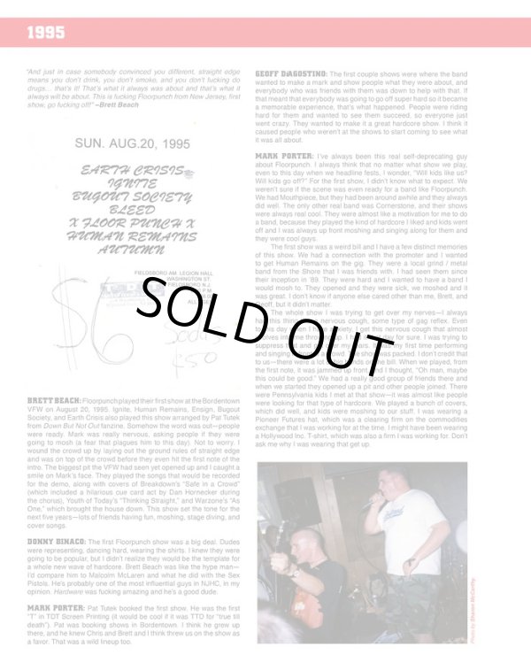 画像2:   FLOORPUNCH / No exceptions: 1995-2000 second edition (book) Shining life 