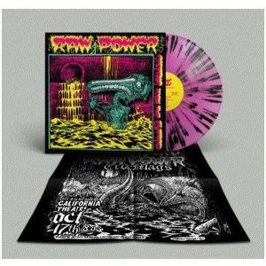 画像:  RAW POWER / Screams from the gutter - 40th anniversary edition ...diehard black on violet (Lp) F.o.a.d