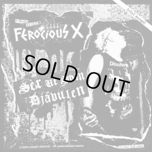 画像: FEROCIOUS X / Ser ut som djävulen (Lp) Crust war