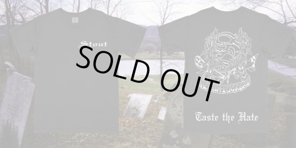 画像1: STOUT / Taste the hate (t-shirt) A389   