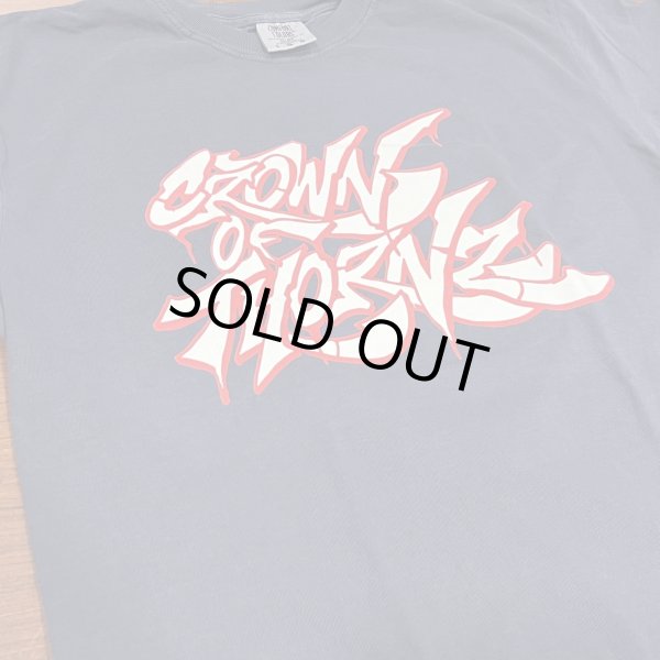 画像1: CROWN OF THORNZ / The Hardway navy (t-shirt)