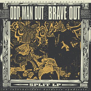 画像: BRAVE OUT, ODD MAN OUT / Split (Lp) Indecision 