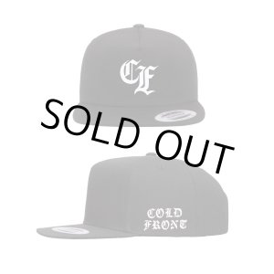 画像: COLD FRONT / Old english (snapback) Gxbxt