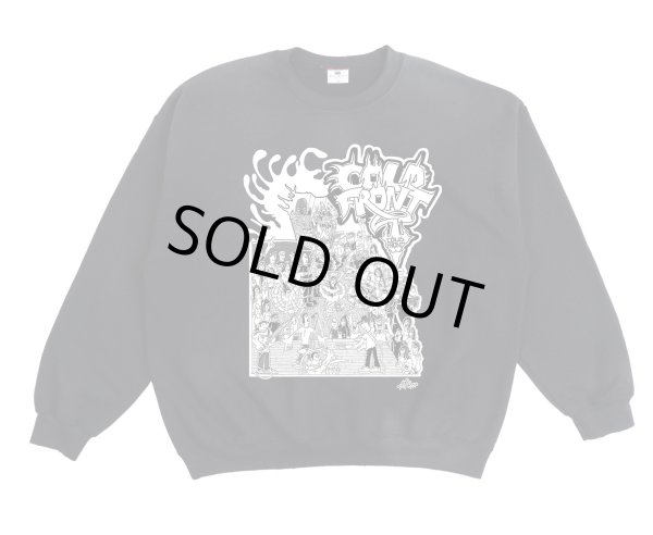 画像1: COLD FRONT / Chris beee (crewneck sweat) Gxbxt