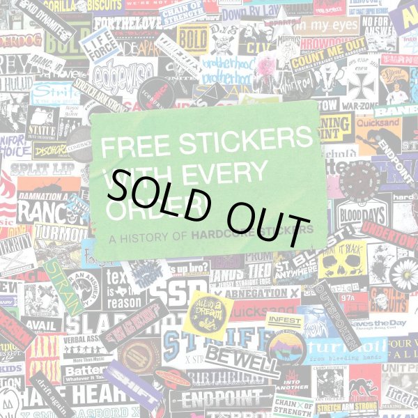 画像1:  ■予約商品■ THOMAS RACKOW / Free Stickers With Every Order!: A History Of Hardcore Stickers (book) Iodine 
