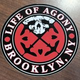 画像: LIFE OF AGONY / Brooklyn (sticker) 
