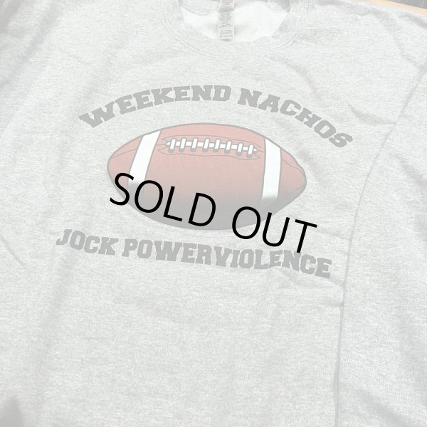 画像1: WEEKEND NACHOS / Jock (crewneck sweat) 