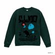 画像1: ■予約商品■ ELMO x record shop DIGDIG moss green (crewneck sweat)  