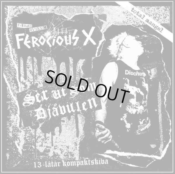 画像1: FEROCIOUS X / Ser ut som djävulen (cd) Fx discs & tapes