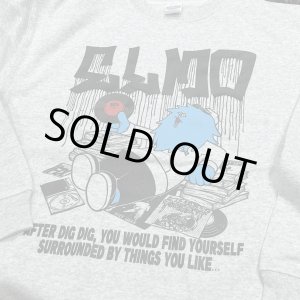 画像: ELMO x record shop DIGDIG ash gray (crewneck sweat)  