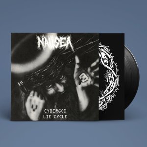 画像: NAUSEA / Cybergod - Lie cycle (Lp) Svart   