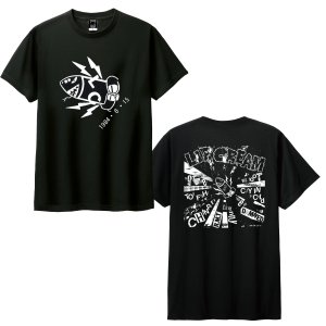 FC FIVE Tシャツ グレー L FC FiVE / College black/white (t-shirt) - record shop DIGDIG