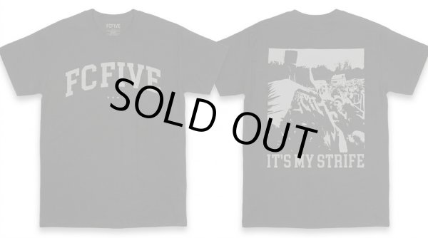 画像1: FC FiVE / College black/white (t-shirt)  