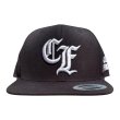 画像1: ■予約商品■ COLD FRONT / Logo CF black (snapback) 