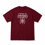 画像:     ■予約商品■ COLD FRONT / Logo 95 maroon (t-shirt)  
