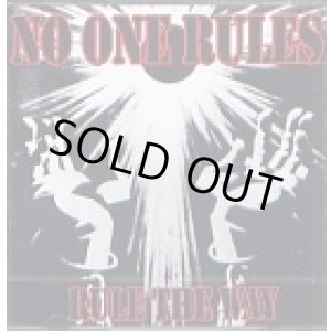 画像: NO ONE RULES / RULE THE WAY (cd) 半田商会