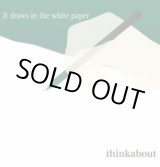 画像: thinkabout / It draws in the white paper (cd) Self