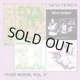 画像: MINUTEMEN / Post-Mersh Vol. 3 (cd) SST