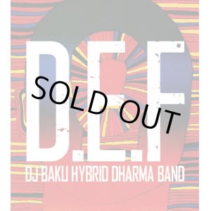 画像: DJ BAKU HYBRID DHARMA BAND / d.e.f (cd) POPGROUP