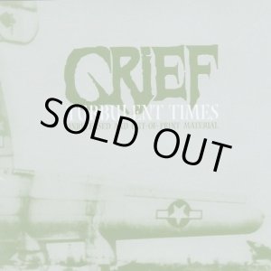 画像: GRIEF / Turbulent Times (cd) Southern lord