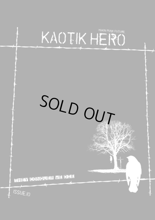 画像1: KAOTIK HERO zine issue 010 (zine) Hardcore survives