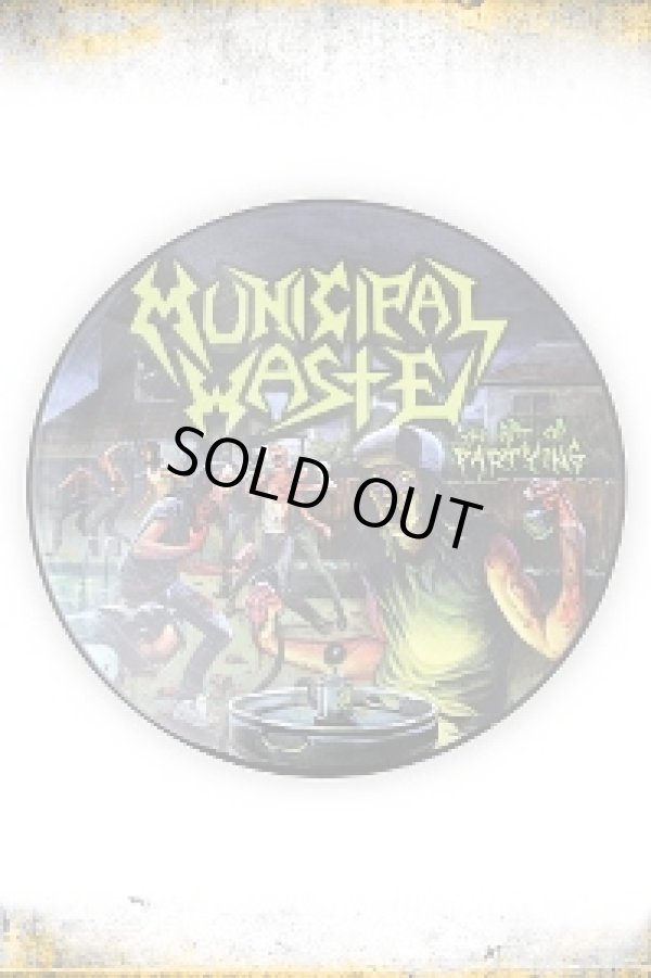 画像1: MUNICIPAL WASTE / The Art Of Partying -picture disc vinyl- (LP) Earache