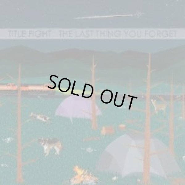 画像1: TITLE FIGHT / The Last Thing You Forget (cd) ALLINACE TRAX 