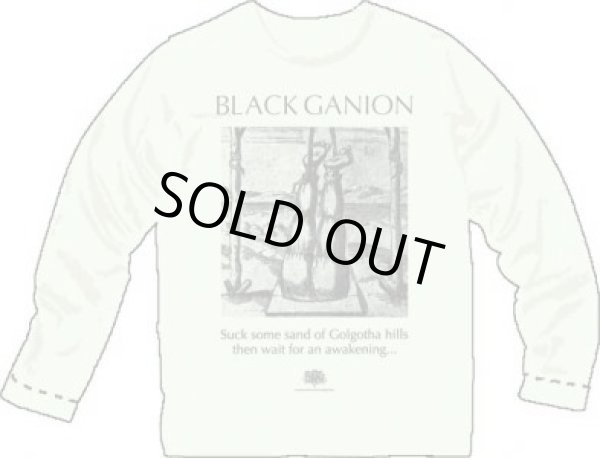 画像1: BLACK GANION / Golgotha hills sand (long sleeve t-shirt)