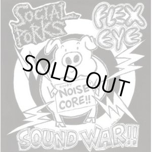 画像: SOCIAL PORKS, FLEX EYE / split (7ep) Depression