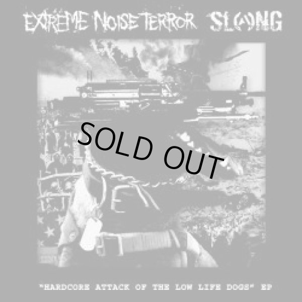 画像1: EXTREME NOISE TERROR, SLANG / split (7ep) Straight up