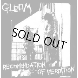 画像: GLOOM / Recomendation of perdition (12") Crust war