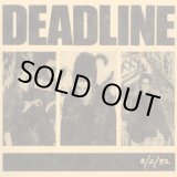 画像: DEADLINE / 8/2/82 (cd) Dischord