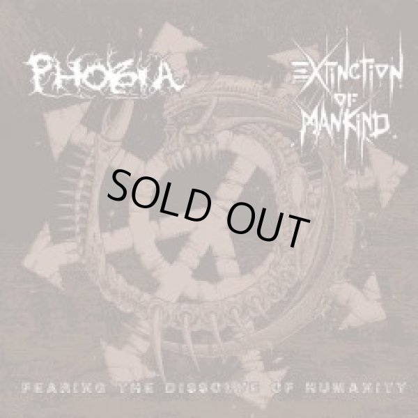 画像1: EXTINCTION OF MANKIND, PHOBIA / split (cd) Agipunk